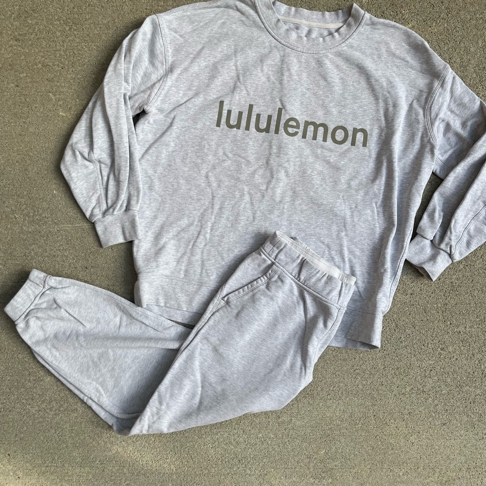 lululemon athletica Gray Track Pants & Joggers